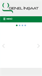 Mobile Screenshot of genelinsaat.com.tr